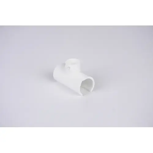 1" X .5" White Sch 40 Pvc Snap Tee Snap X Slip