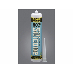 SOUDAL ACCUMETRIC 142316 10.3oz White 802 General Silicone Adhesive