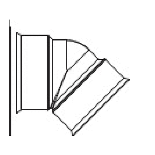 Ads 8" N-12 45 Ell Watertight