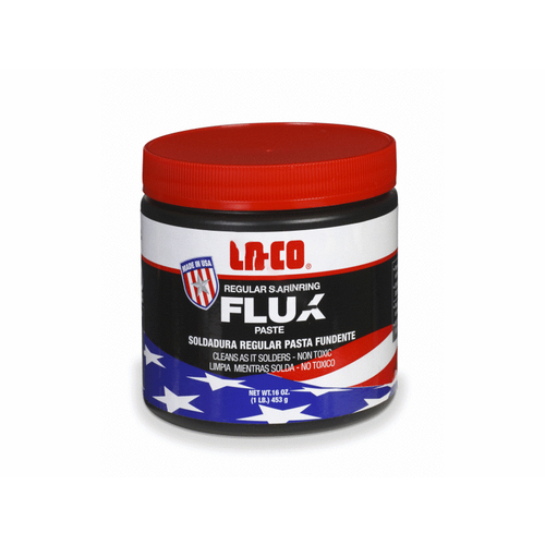 LA-CO Industries Inc 22107 1 Pound Lead Free Soldering Flux 24 Case, Color: White, Size: 1 Pound