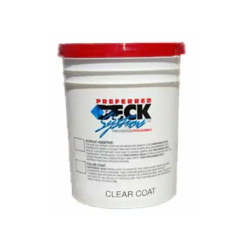 Preferred Deck Systems PDCC5 Water Based Clear Coat Sealer 5gal