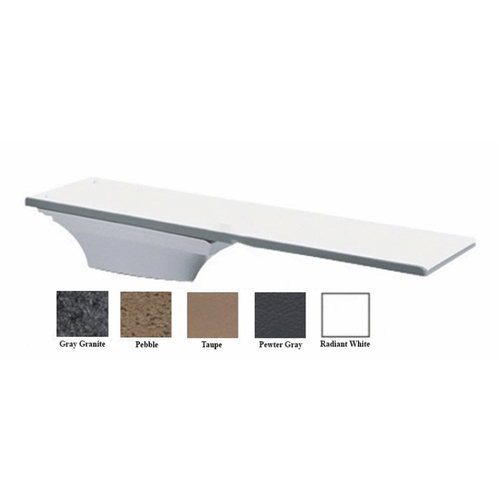 S.R. SMITH 68-210-73810 8' Taupe Flyte-deck Ii Stand With Fibre-dive Diving Board