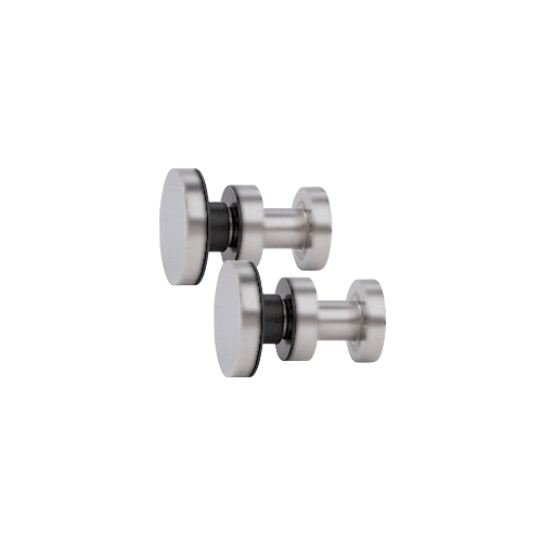 CRL SRSERF4FPBS Brushed Stainless Track Holder Fittings for Fixed Panel Only for SRSER78 System