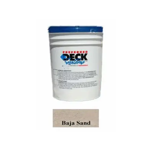 Preferred Deck Systems PDBS5 5gal Baja Sand Top Coat Color Sealer