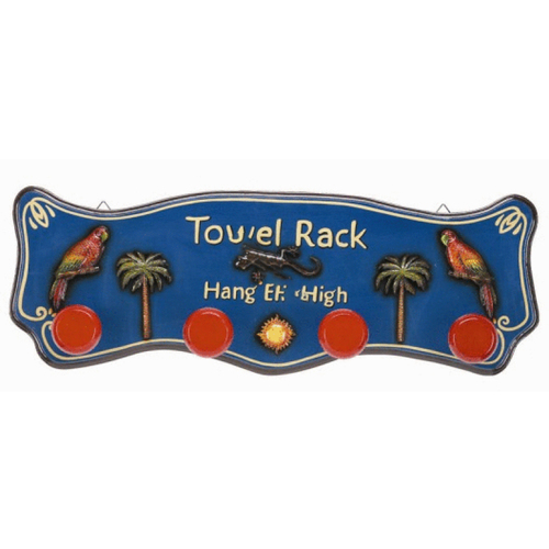 Outdoor Towel Rack