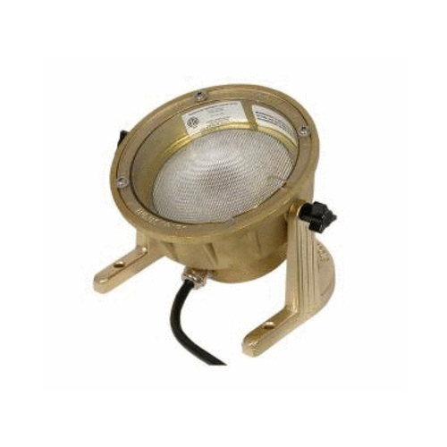 6" X 5.5" X 4.2" Brass Sl-11-ab Underwater Light With Arm Bracket 25w