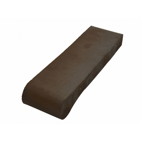 Pacific Clay Brick Products 076512900 3-5/8" X 1-1/4" X 12-1/2" Sgbf Brown Flashed Safety Grip Coping