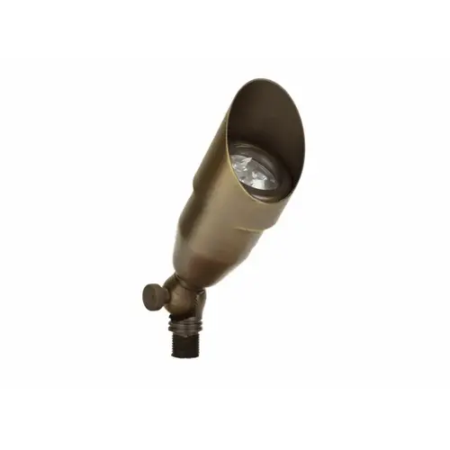 Weathered Brass Intrepid Up Light No Lamp