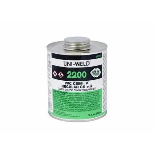 Gal Uni-weld 2200 Clear Rb Pvc Cement