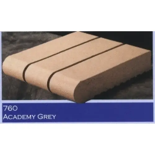 Marion Ceramics C015807603100 Aca Gry Brick 1-5/8"x3-5/8"x11-5/8" Coping Academy Gray