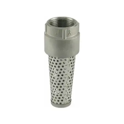 1 1/4" Stainless Steel Foot Valve