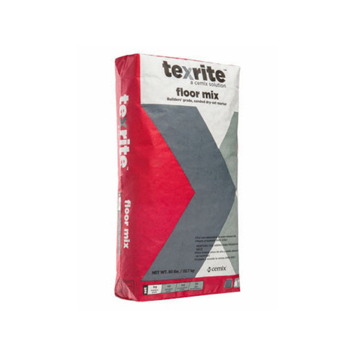 Texrite 31464 Floor Mix Thin-set Mortar White