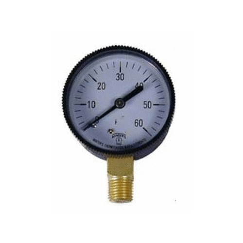 Waterco 30B3000 1.4"npt 0 - 50psi Bottom Mount Pressure Gauge