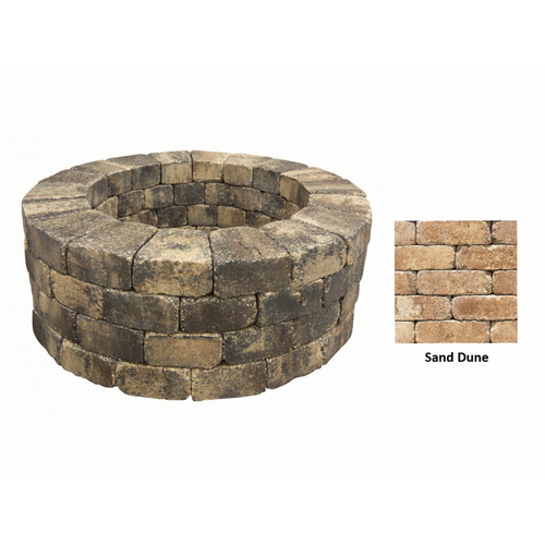 Tremron RW0-3810-W3220-T 30" Munich Sand Dune Fire Pit With Ring