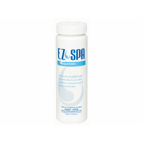 1.5# Ez Spa Down White/Grey-White