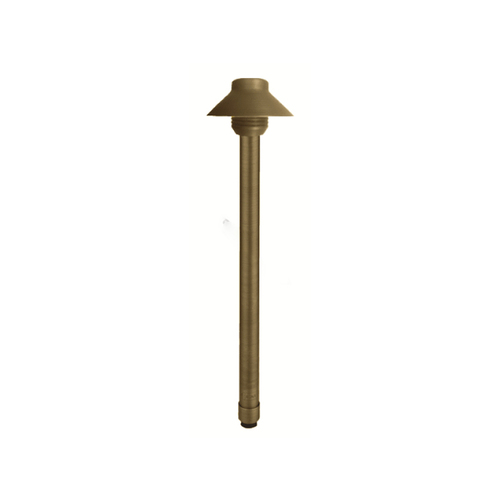 CORONA LIGHTING INC CL-647B-AB Antique Bronze Path Light With 14.75 Stem And T3 Socket - No Lamp