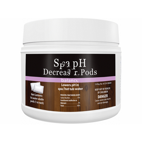 16x1oz Pod Spa Ph Decreaser