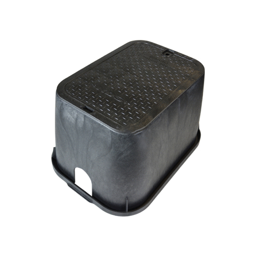 14" X 19" Black Standard Series Valve Box