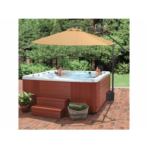 BLUE WAVE PRODUCTS NP5807 10' Santiago Spa Side Umbrella W/ Stone Canopy