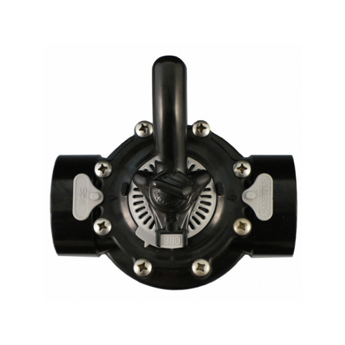 2.5"-3" 2-port Cpvc Hydroseal Valve Black