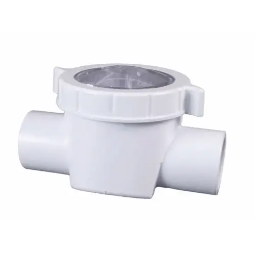 Hydroseal Thread-on Serviceable Corrosion Resistant Check Valve White