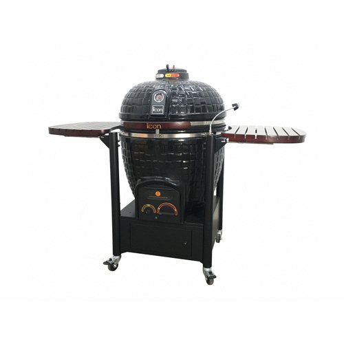 PHASE 2 LLC CG-901BOCCSB2-BPT Xl Blk Onyx Ceramic Grill W/ Cabinet Cart