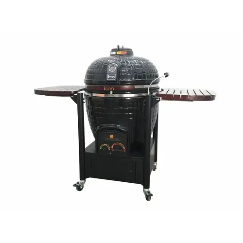 PHASE 2 LLC CG-901BOCCSB2-BPT Xl Blk Onyx Ceramic Grill W/ Cabinet Cart