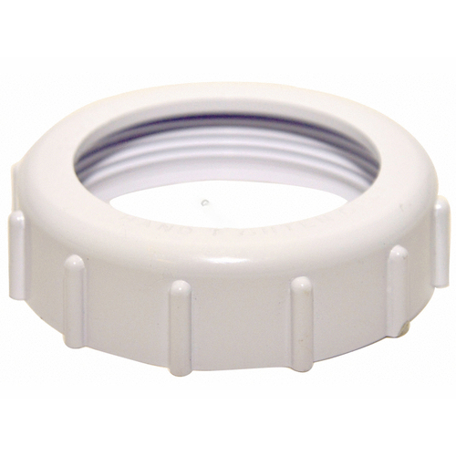 Pentair 274407 White Pvc Bulkhead Adapter Nut