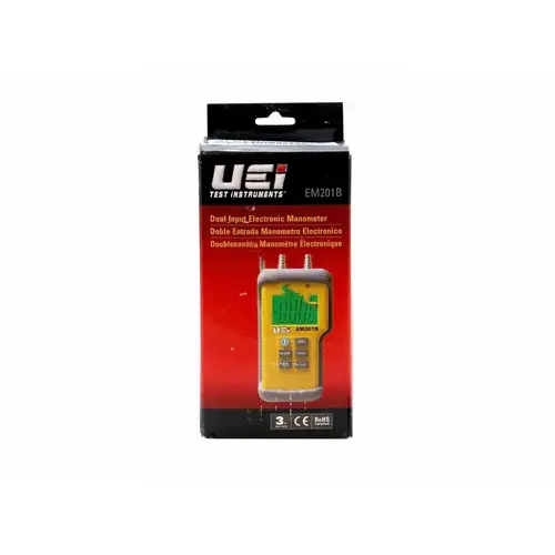 Electronic Digital Dual Input Manometer