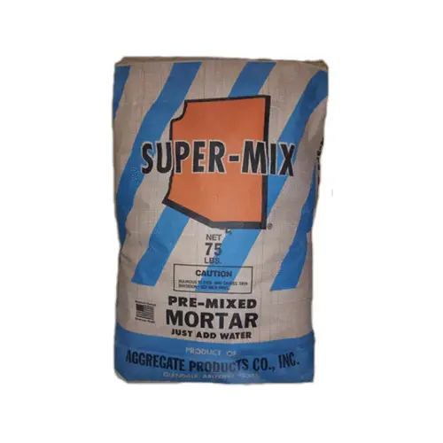 Paragon Building Products SUPERMIXM 75# Supermix Mortar Gray