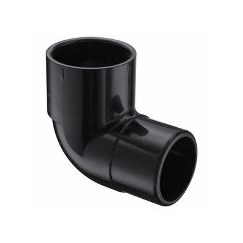 2" Black Spigot X Socket 90 Degree Street Elbow Sch 40 Pvc