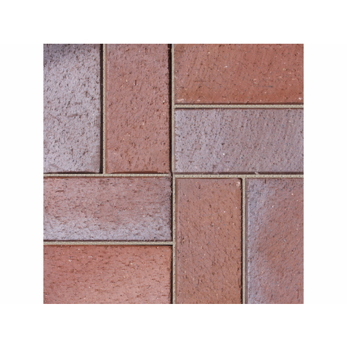 Pacific Clay Brick Products 072580300 4" X 2-1/4" X 8" Light Iron Spot Bear Path Clay Paver