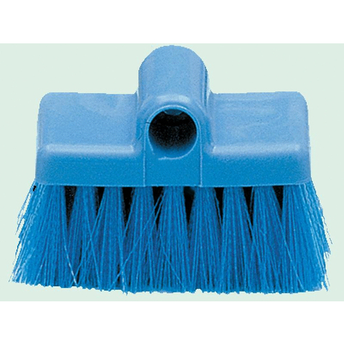 5" Blue Bristle Plastic Back Tile Brush