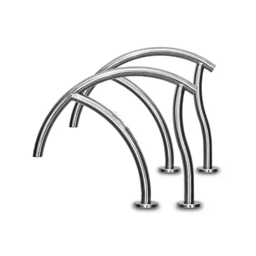 29" Stainless Steel Designer Series Figure 4 Grab Rail Pair