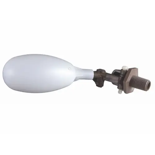 .5"mpt Plastic Autofill Float Valve White