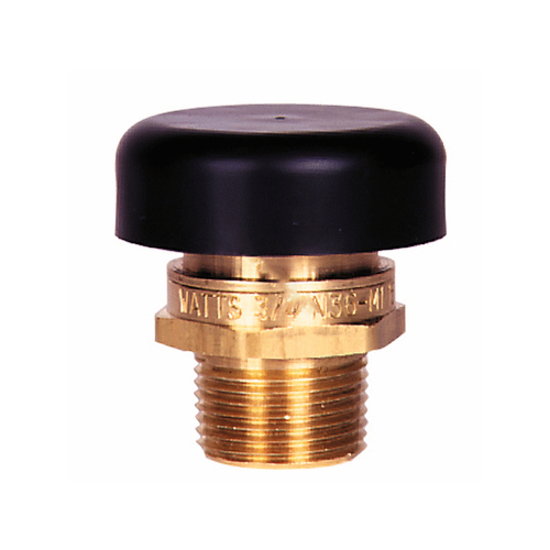 Watts 0556030 Vacuum Relief Valve 1/2 in. Male NPT, Lead Free Brass, Protective Cap