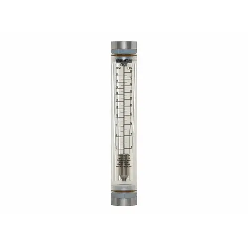 Acrylic Flow Meter 1" Adapter F/npt Clear