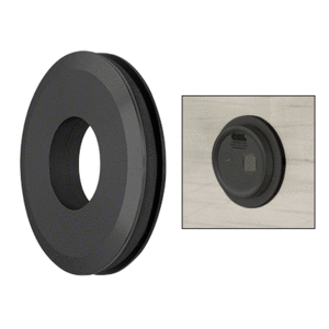 Black Anodized 5" Adapter Plate for Digital Electronic Communicator