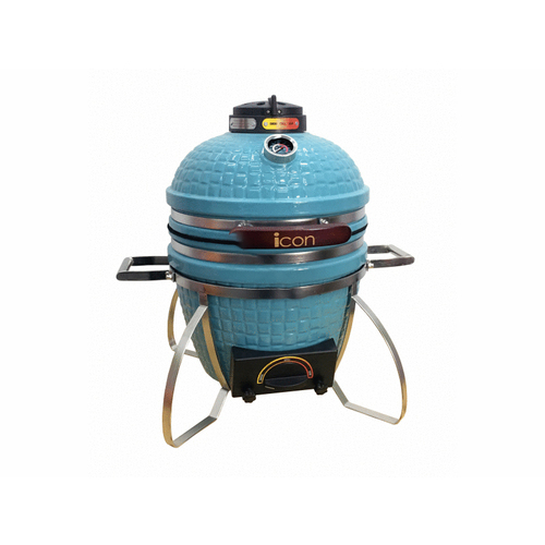 Icon Teal Portable Ceramic Grill & Cover