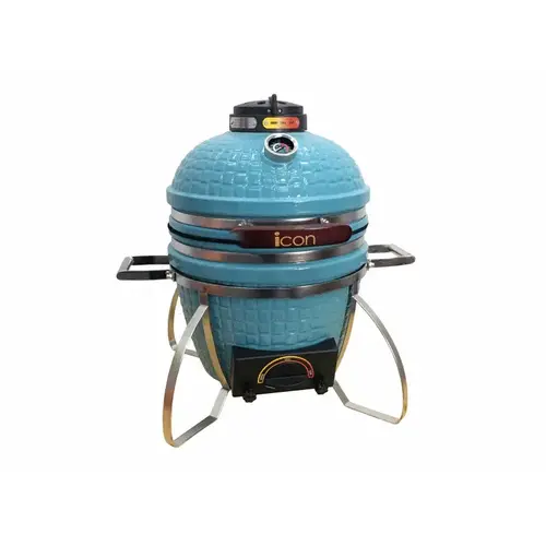 PHASE 2 LLC CG-101TECSPN1-G Icon Teal Portable Ceramic Grill & Cover