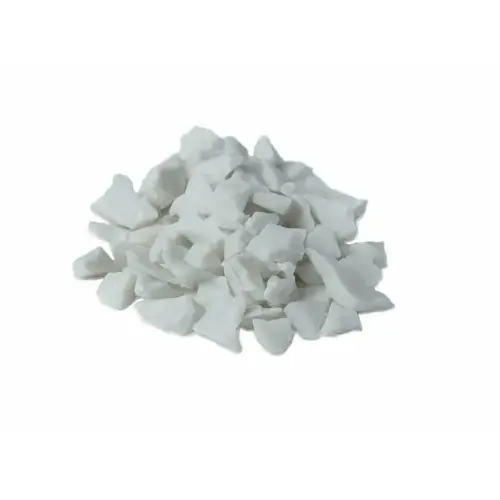 BONFIRE GLASS USA BF-C1238 10# 0.50"-1" Snowy White Fire Glass