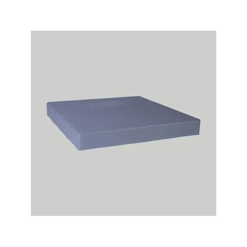 E Lite EL2424-3 24x24x3 in. E-Lite Plastic Condensing Unit Pad Gray