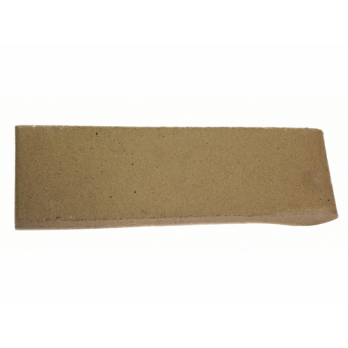 Pacific Clay Brick Products 076510900 12-1/2" X 3-5/8" X 1-1/4" Sgp Pueblo Safety Grip Bullnose Coping