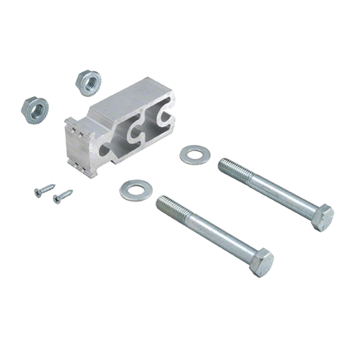 CRL-U.S. Aluminum AP464 Horizontal Jamb Mullion Shear Block and Bolt Package for Up to 4.4 PSI- 6/Pk