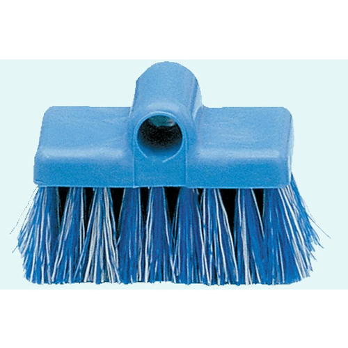 5" Blue/white Bristle Plastic Back Tile Brush