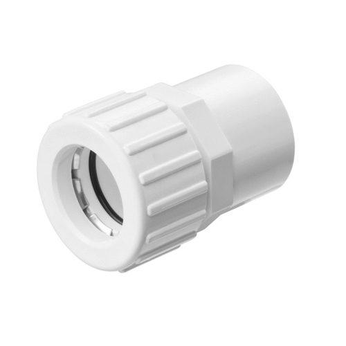 Magic Plastics 0606-20 2? Slip Copper-to-pvc Adapter White