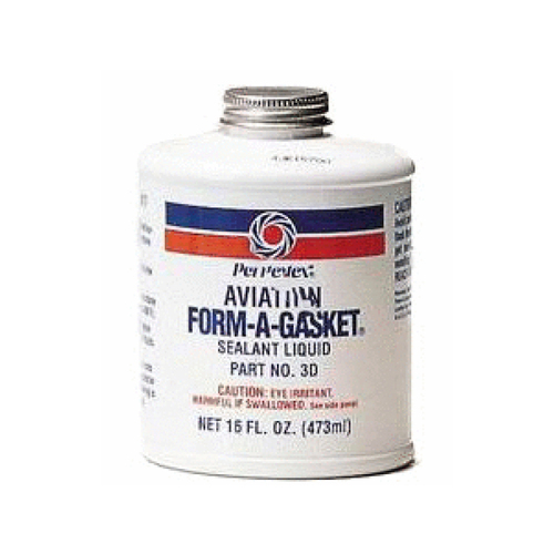 American Granby 80017 16 Oz Form-a-gasket Aviation #3 Sealant Dark Brown