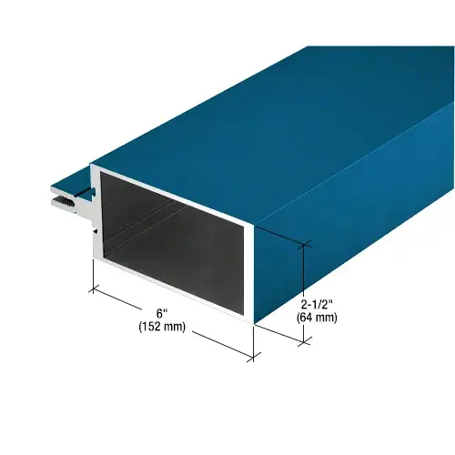 CRL-U.S. Aluminum BW46271 Vertical Mullion, Custom Paint - 24'-2"