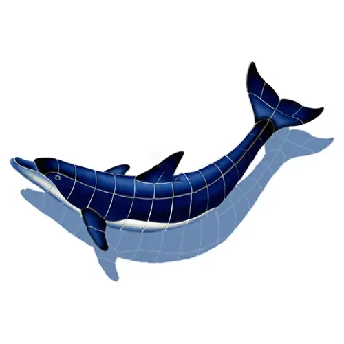 Shadow Blue Dolphin-b 43"x19"