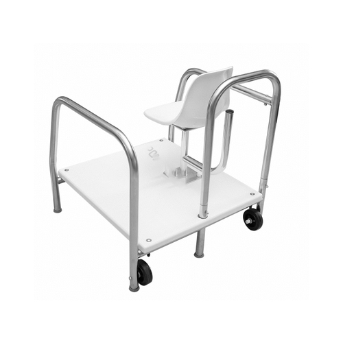 54" Radiant White Low Profile Lifeguard Chair